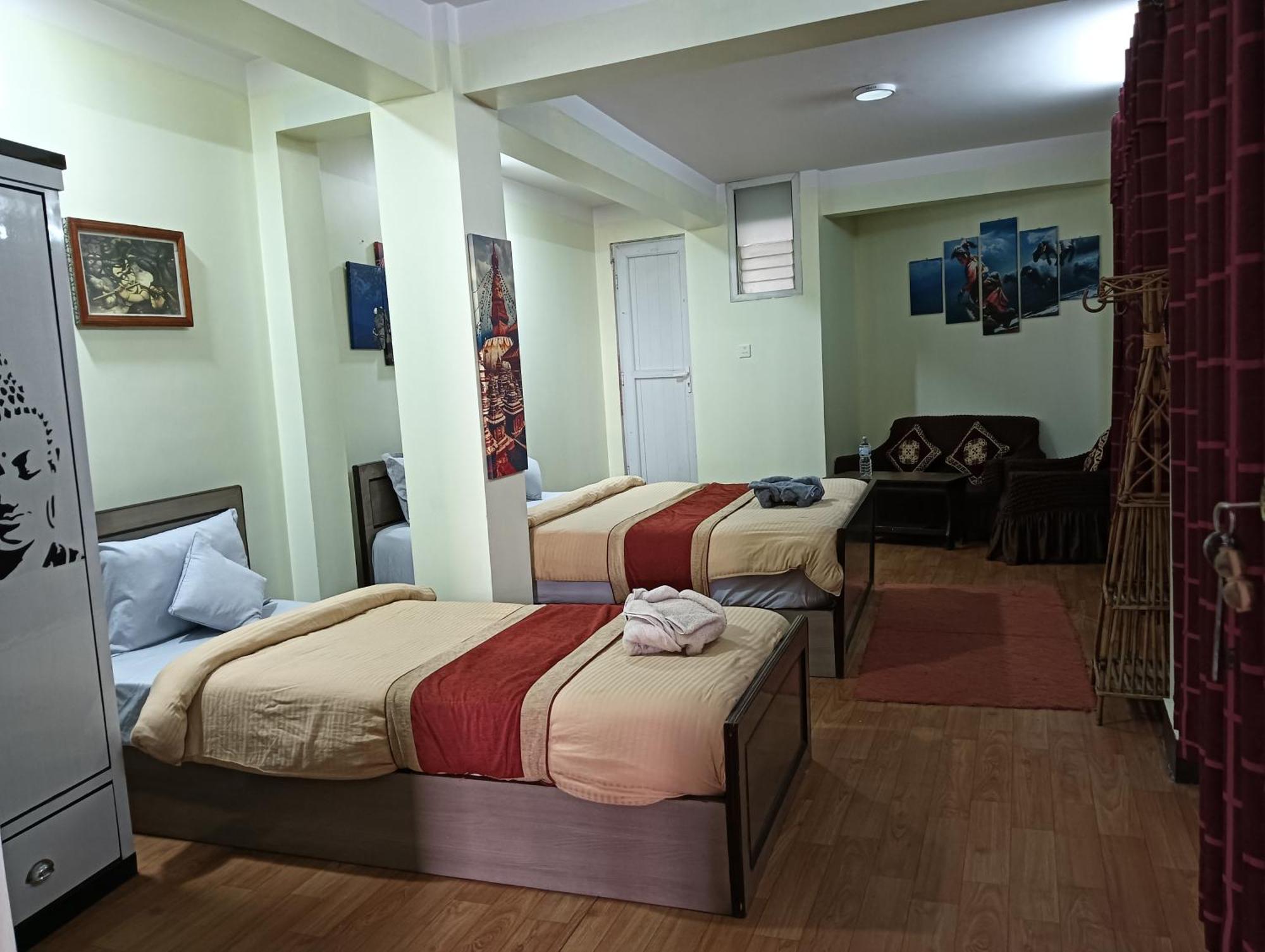 Hotel Pristine كاتماندو الغرفة الصورة